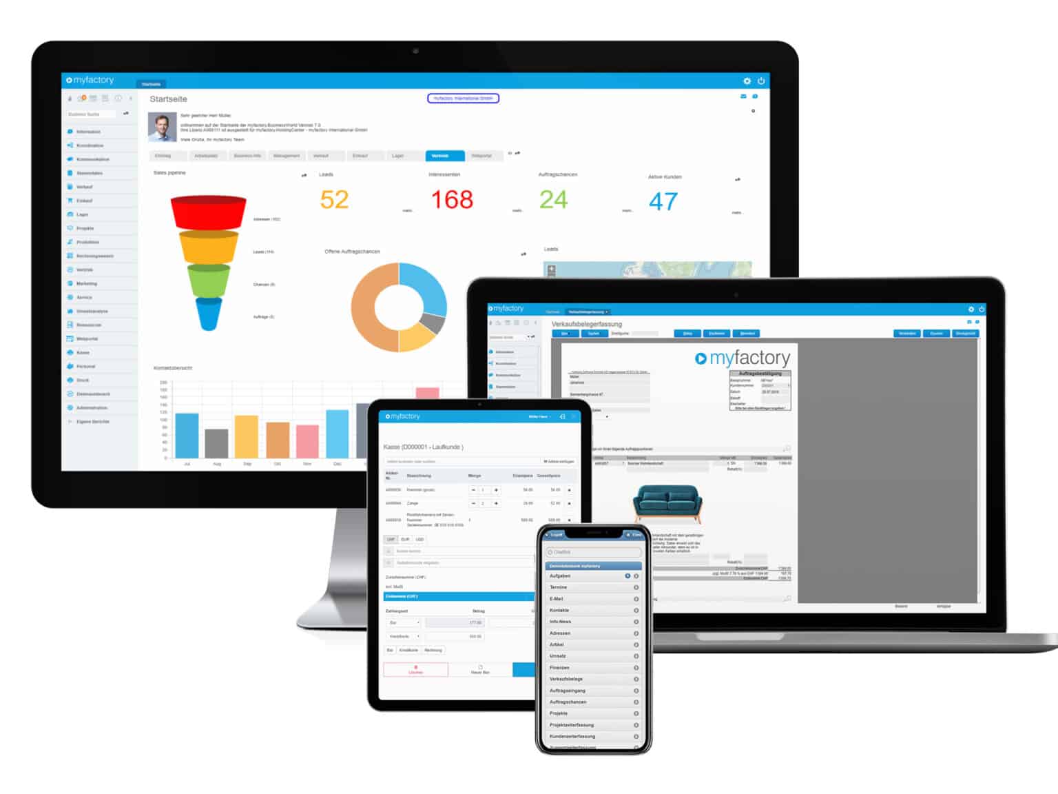 myfactory Cloud ERP Software für Karls Erlebnis Dorf