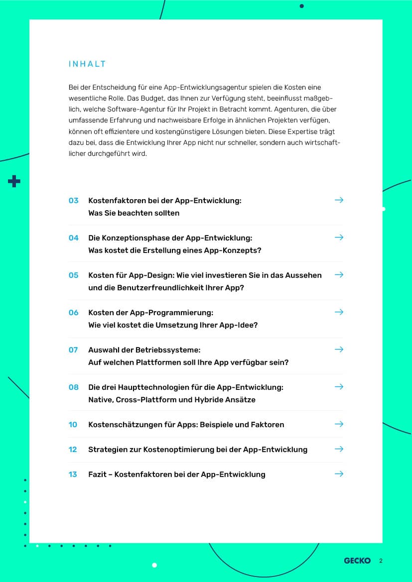 Eigene Mobile App entwickeln lassen: So viel wird es kosten Whitepaper