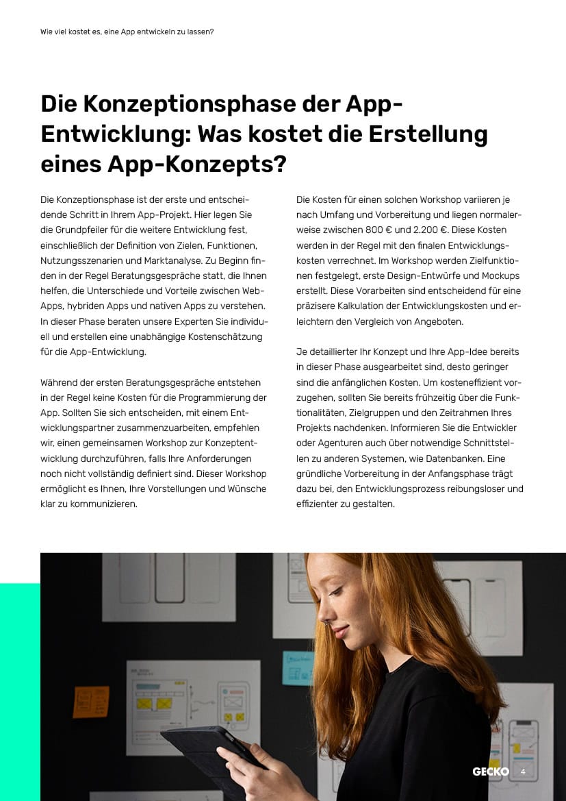 Eigene Mobile App entwickeln lassen: So viel wird es kosten Whitepaper