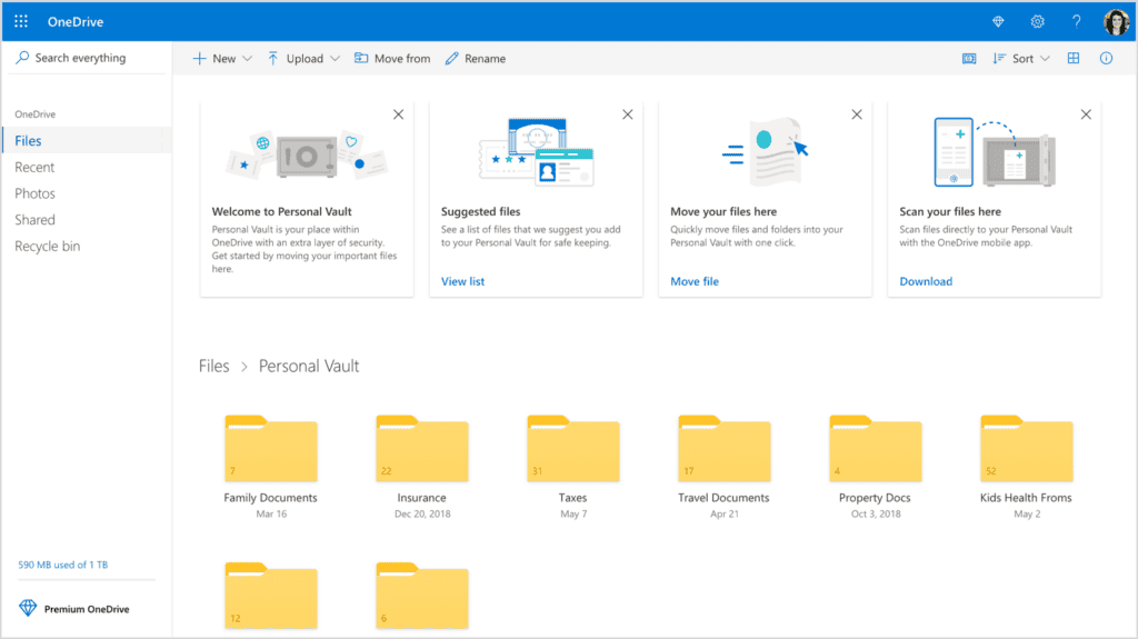 OneDrive for Business - Managed Microsoft 365