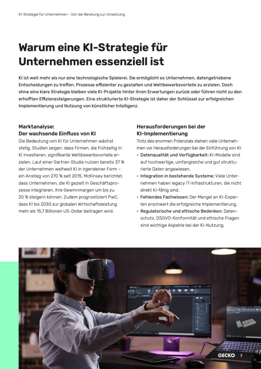 KI-Strategie für Unternehmen – Von der Beratung zur Umsetzung Whitepaper