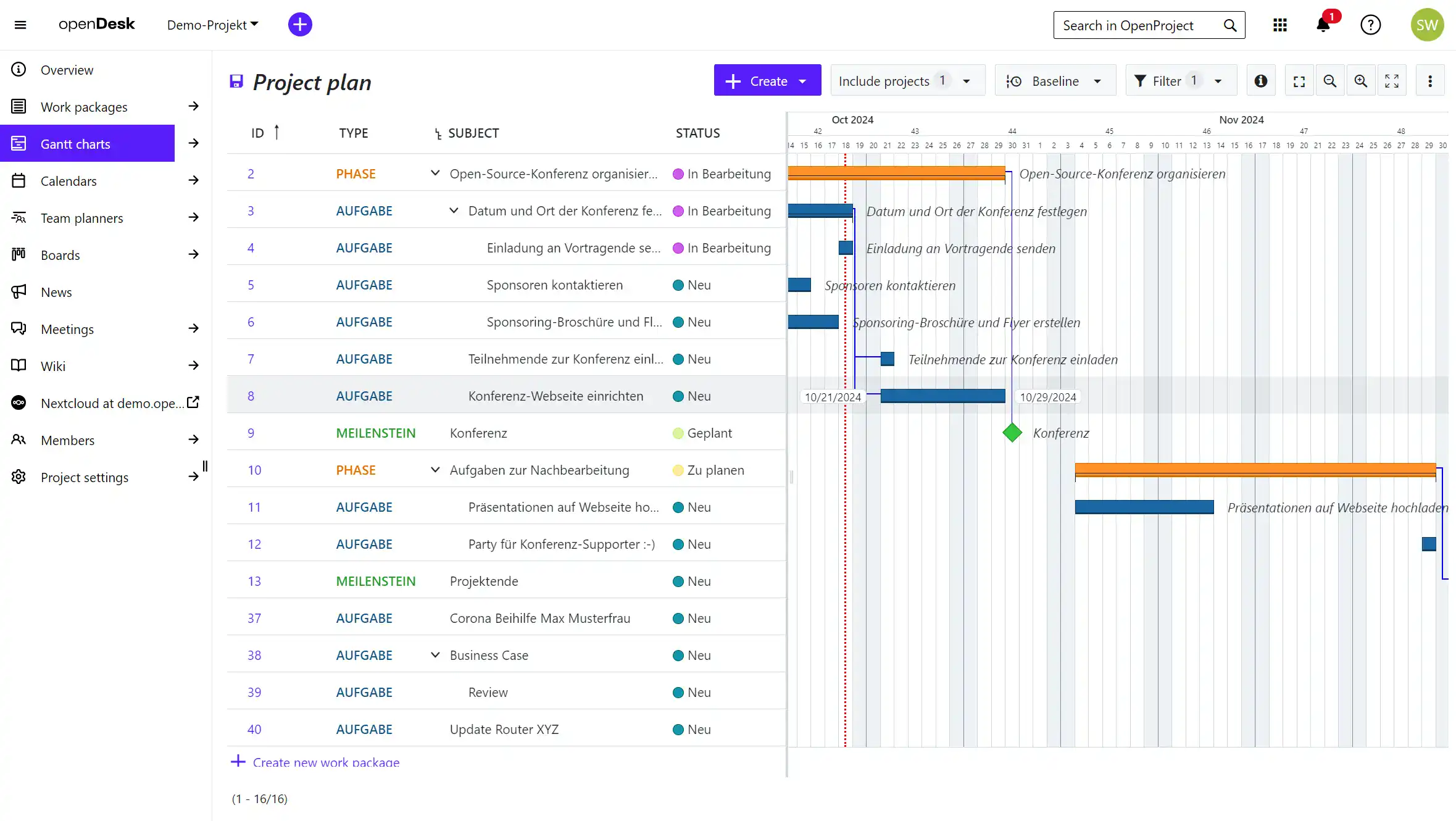 openDesk Open Project