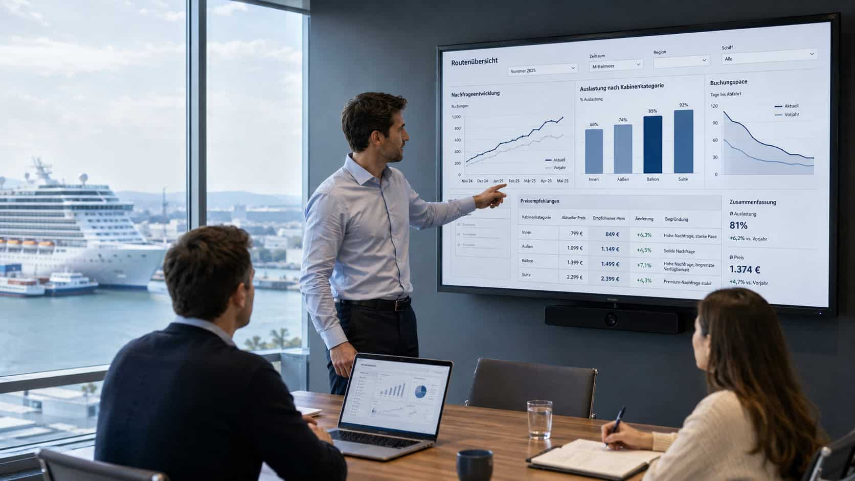 Was ist Preisplanungssoftware in der Kreuzfahrtbranche?