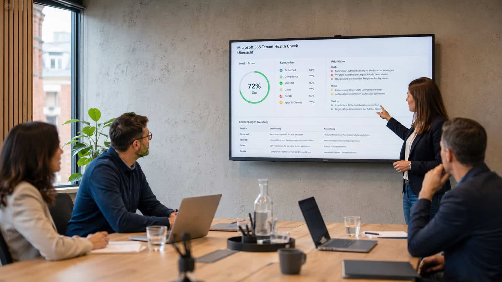 Was ist ein Microsoft 365 Tenant Health Check?